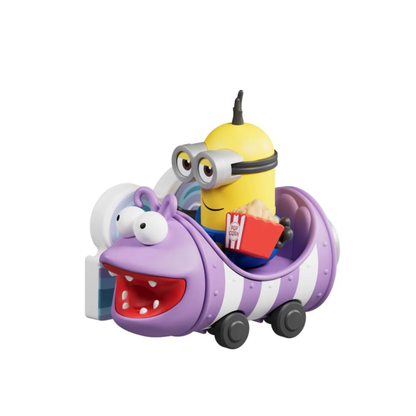 Blokees Minions Super Silly Fun Land Ride Daadoos Refrigerator Magnet | Official Licensed Collectible Fridge Magnet Figure
