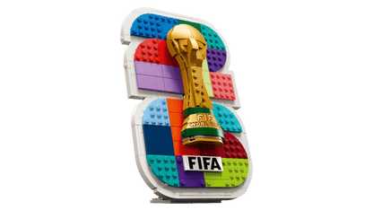 LEGO FIFA World Cup 2026™ Official Emblem 43032 Building Set | 298 Pieces | Premium Football Collectible Display Model for Kids, Teens & Adults