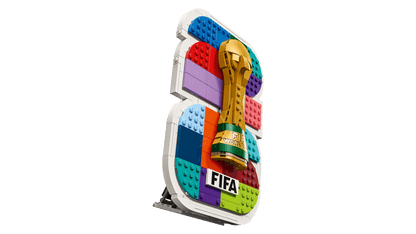 LEGO FIFA World Cup 2026™ Official Emblem 43032 Building Set | 298 Pieces | Premium Football Collectible Display Model for Kids, Teens & Adults