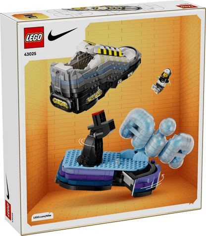 LEGO Nike 43025 Air Max 95 Sneaker Building Set | Collectible Nike Shoe Model with Display Stand & Minifigure | Creative Building Toy for Teens, Adults & Sneaker Fans