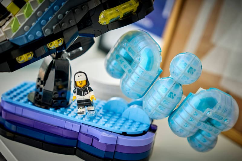 LEGO Nike 43025 Air Max 95 Sneaker Building Set | Collectible Nike Shoe Model with Display Stand & Minifigure | Creative Building Toy for Teens, Adults & Sneaker Fans