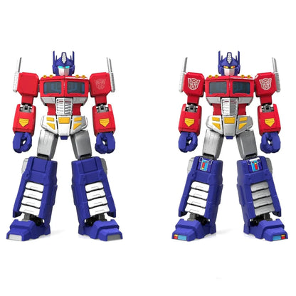 BLOKEES Transformers Action Edition G1 Optimus Prime Model Kit | 45-Point Articulated -7Inch Buildable Figure with Light Module & Accessories