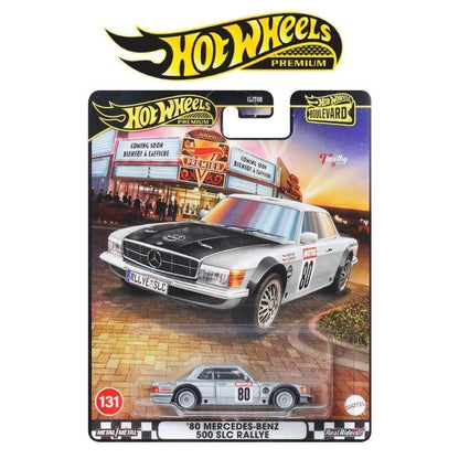 Hot Wheels Premium Boulevard 25 Car Culture Set – 5 Metal Die-Cast Cars | Mercedes, Lamborghini, Pajero, Nissan & Pontiac