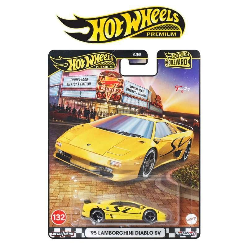 Hot Wheels Premium Boulevard 25 Car Culture Set – 5 Metal Die-Cast Cars | Mercedes, Lamborghini, Pajero, Nissan & Pontiac