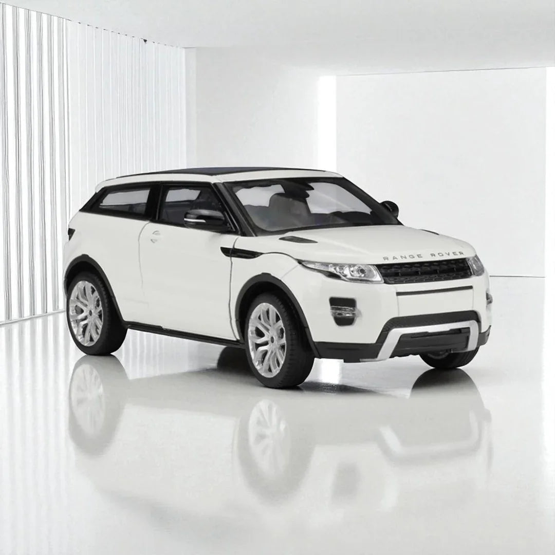 WELLY 1:24 Land Rover Range Rover Evoque SUV Die-Cast Car Model - White (24021) - Jaiman Toys