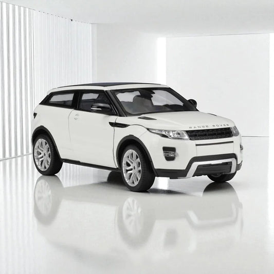 WELLY 1:24 Land Rover Range Rover Evoque SUV Die-Cast Car Model - White (24021) - Jaiman Toys