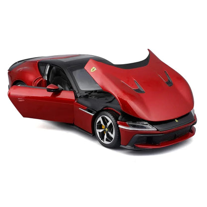 BBURAGO Ferrari 12Cilindri 1:24 Scale Diecast Model Car – Red Supercar Collector Edition (14+)
