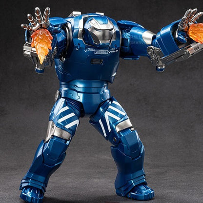 ZD Toys 1/10 Scale Iron Man Mark 38 (Igor) Action Figure with Interchangeable Hands Non Light-Up | Marvel Studios Iron Man 3 Collector Figure