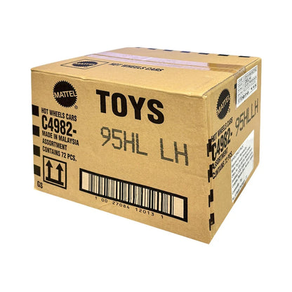 Hot Wheels 2025 Factory-Sealed Case L (95HL LH) – 72 Die-Cast Cars by Mattel (Brand New Box) - Jaiman Toys