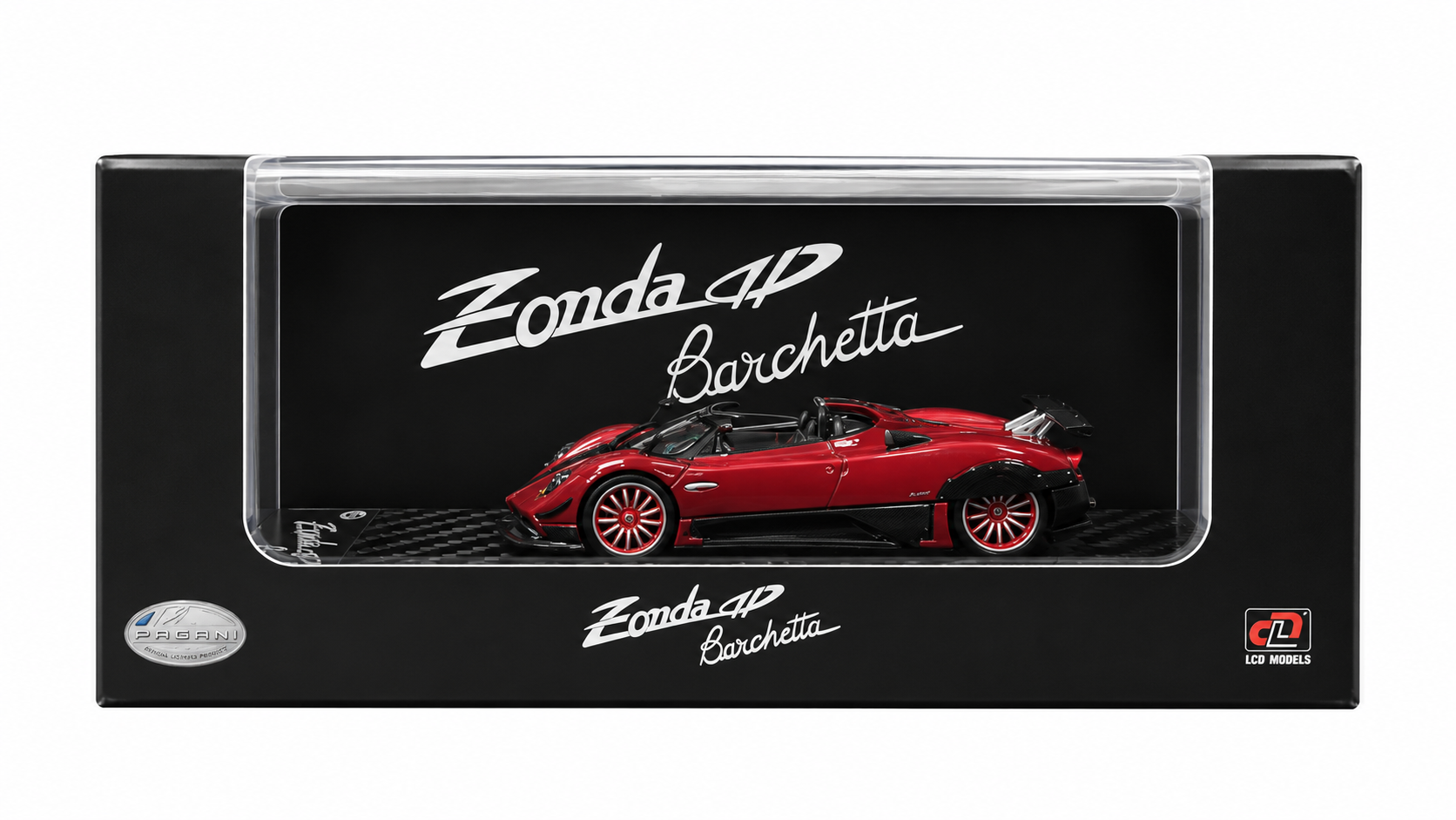 LCD Models 1:64 Pagani Zonda HP Barchetta Die-Cast Model Car