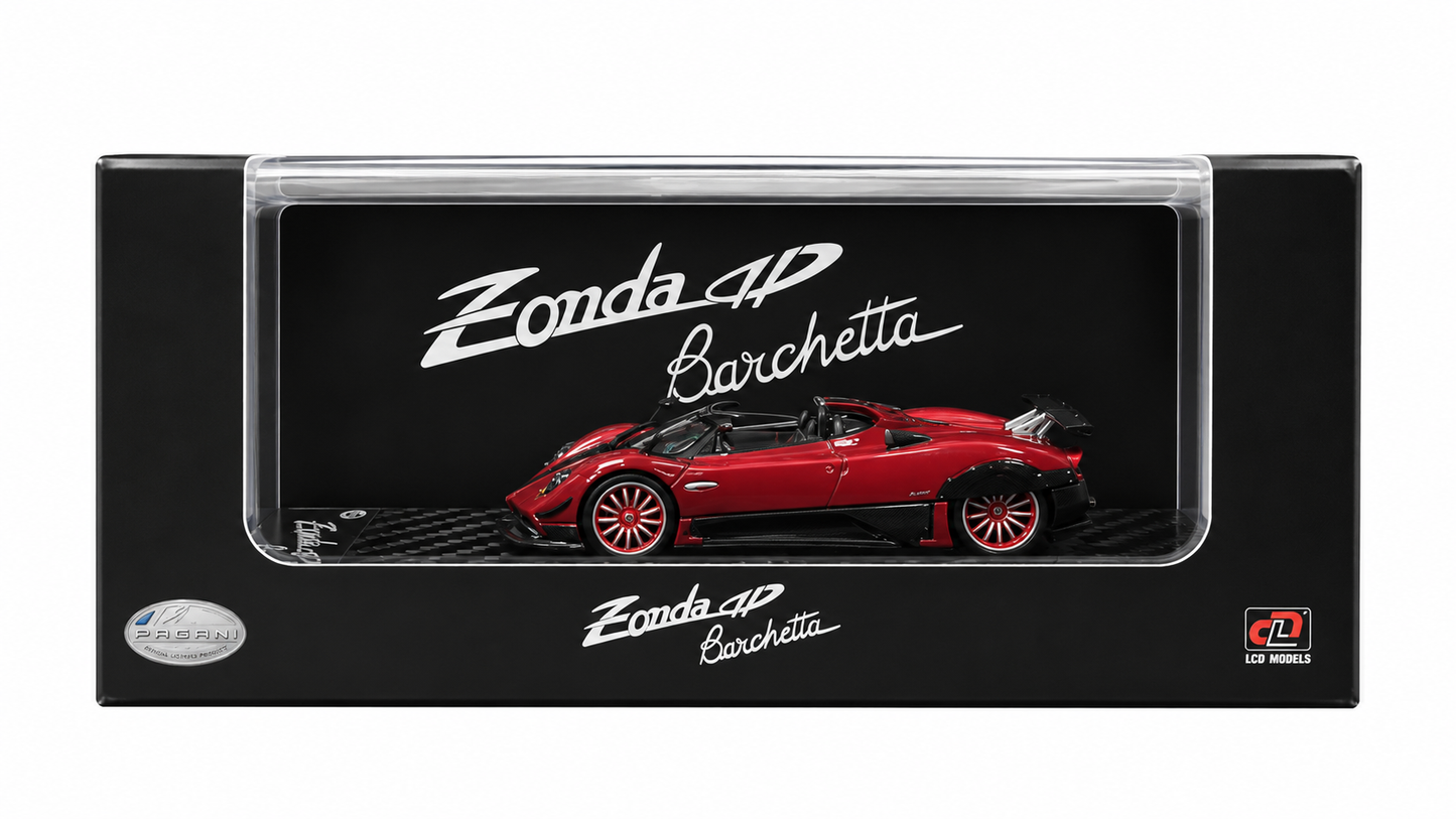 LCD Models 1:64 Pagani Zonda HP Barchetta Die-Cast Model Car | Premium Collectible