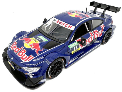 MSZ 1:24 BMW M4 DTM #11 Red Bull Livery Die-Cast Model Race Car with Openable Doors & Pull-Back Action