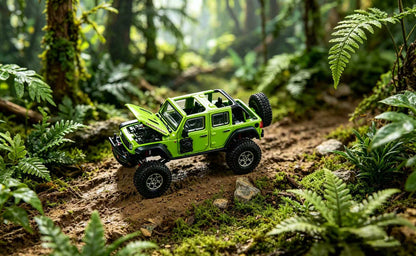 G.C.D 1:64 Jeep Wrangler LHD 2024 Diecast Model Car | Premium Off-Road Collectible | 2 Color Variants