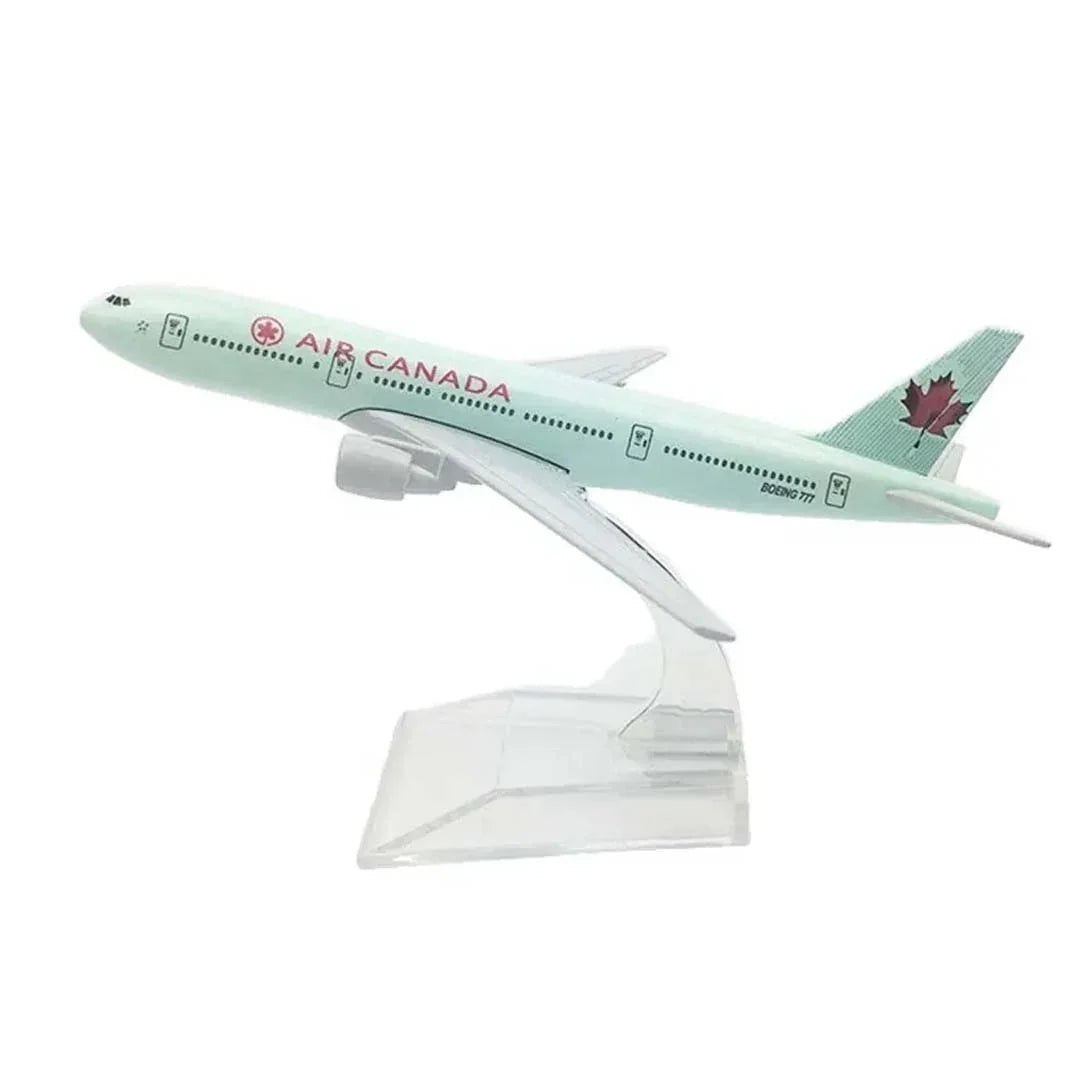 Collectible 1:400 Scale Aircraft Model Airplane – Air Canada B777 (16 cm) - Jaiman Toys