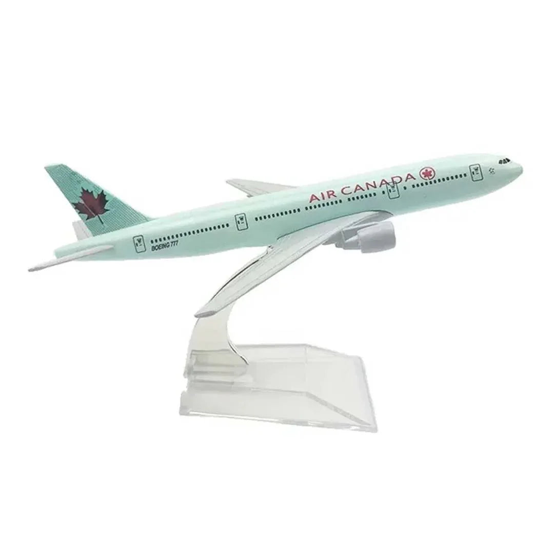 Collectible 1:400 Scale Aircraft Model Airplane – Air Canada B777 (16 cm) - Jaiman Toys