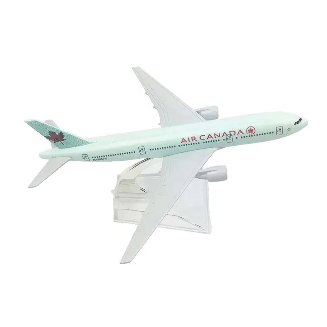 Collectible 1:400 Scale Aircraft Model Airplane – Air Canada B777 (16 cm) - Jaiman Toys