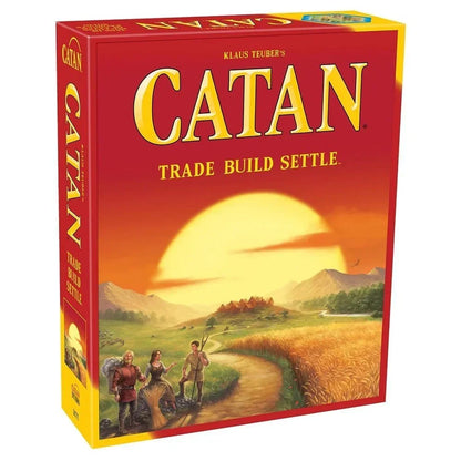 Catan Trade Build Settle Board Game – Classic Strategy & Resource Trading Game