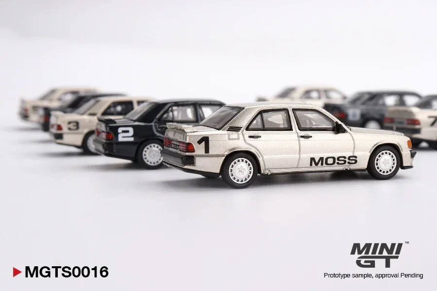 1/64 MINI GT ベンツ5台セット MINI GT 1:64 Mercedes-Benz 190E 2.3-16 1984 Nürburgring Race of
