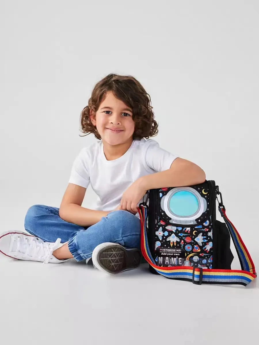 Smiggle Lunch Bag : Space Hanging 11 Inch For Kids - Jaiman Toys