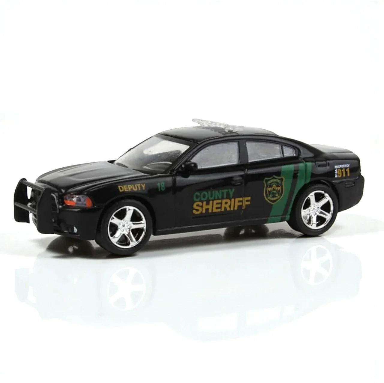 Greenlight Hollywood – Yellowstone 2011 Dodge Charger Pursuit (County Sheriff) Die-Cast Car 1:64 Scale