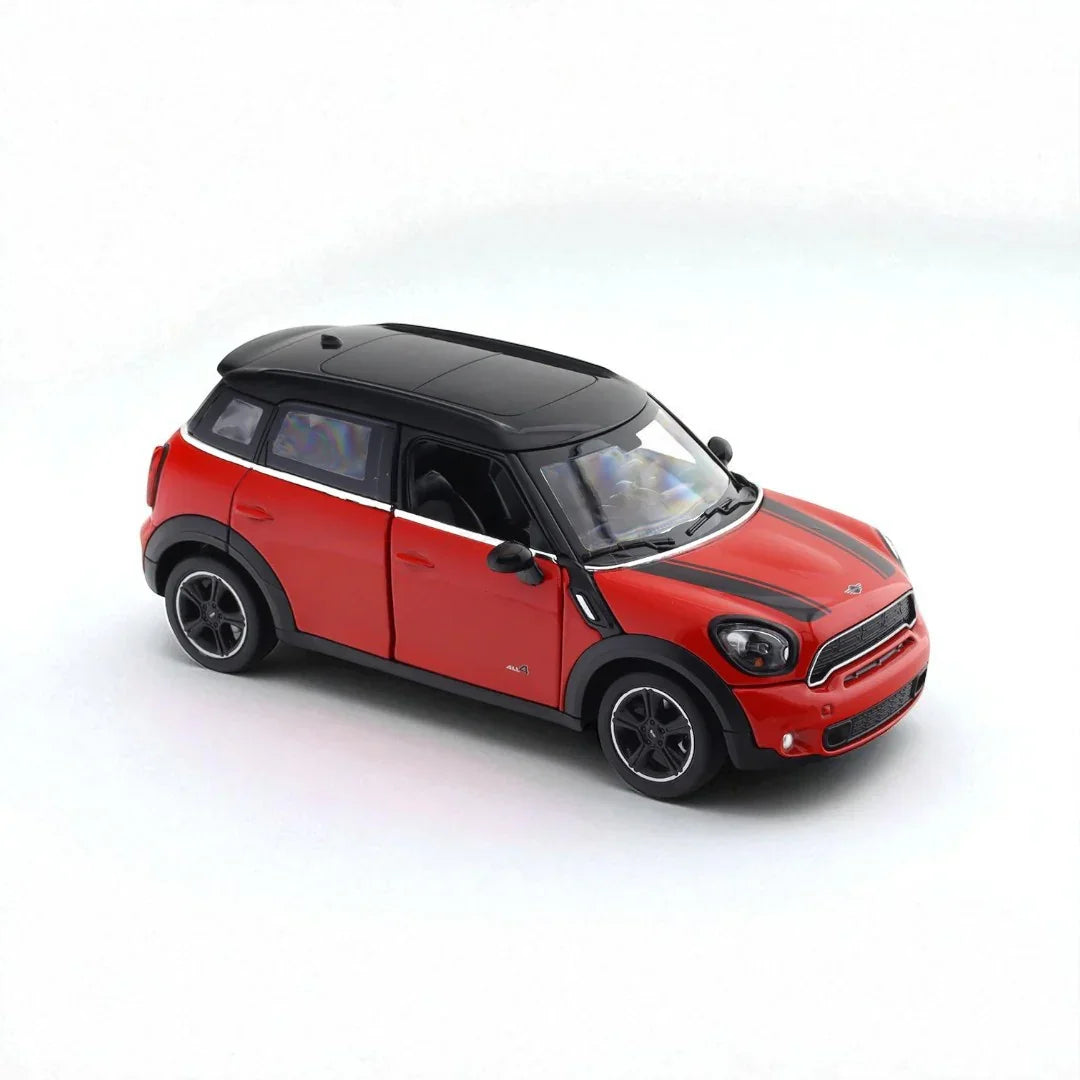 Rastar 1:24 Mini Cooper S Countryman Die-Cast Model Car -Red (56400) - Jaiman Toys