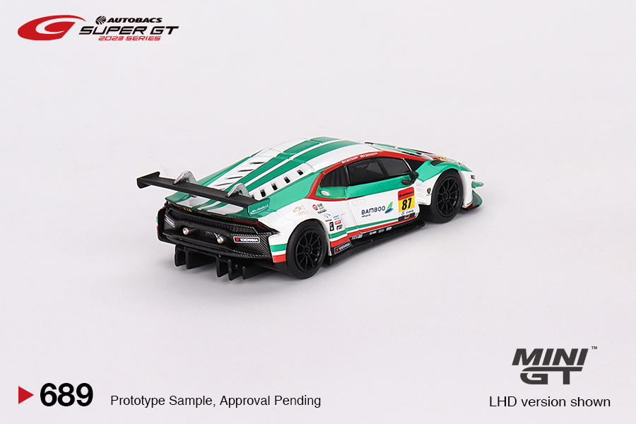 Mini GT Lamborghini Huracan GT3 EVO2 87 – 1:64 Scale Die-Cast Model