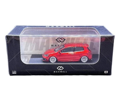 GOLF GTI MK6 Maxwell Red Diecast 1:64 Car Model - Jaiman Toys