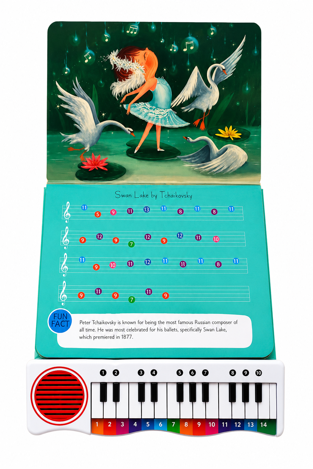 Classical Melodies My First Piano Book with Electronic Keyboard for Kids