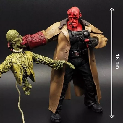 Mezco Hellboy Golden Army 7" Action Figure Zombie Ver. Series 2 1:12 Collection