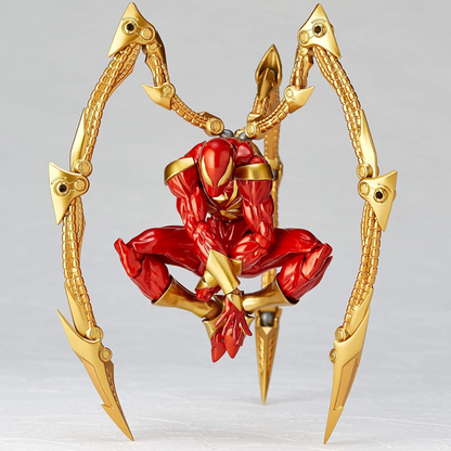 Kaiyodo Amazing Yamaguchi Revoltech No.023 Spider-Man Iron Spider Action Figure