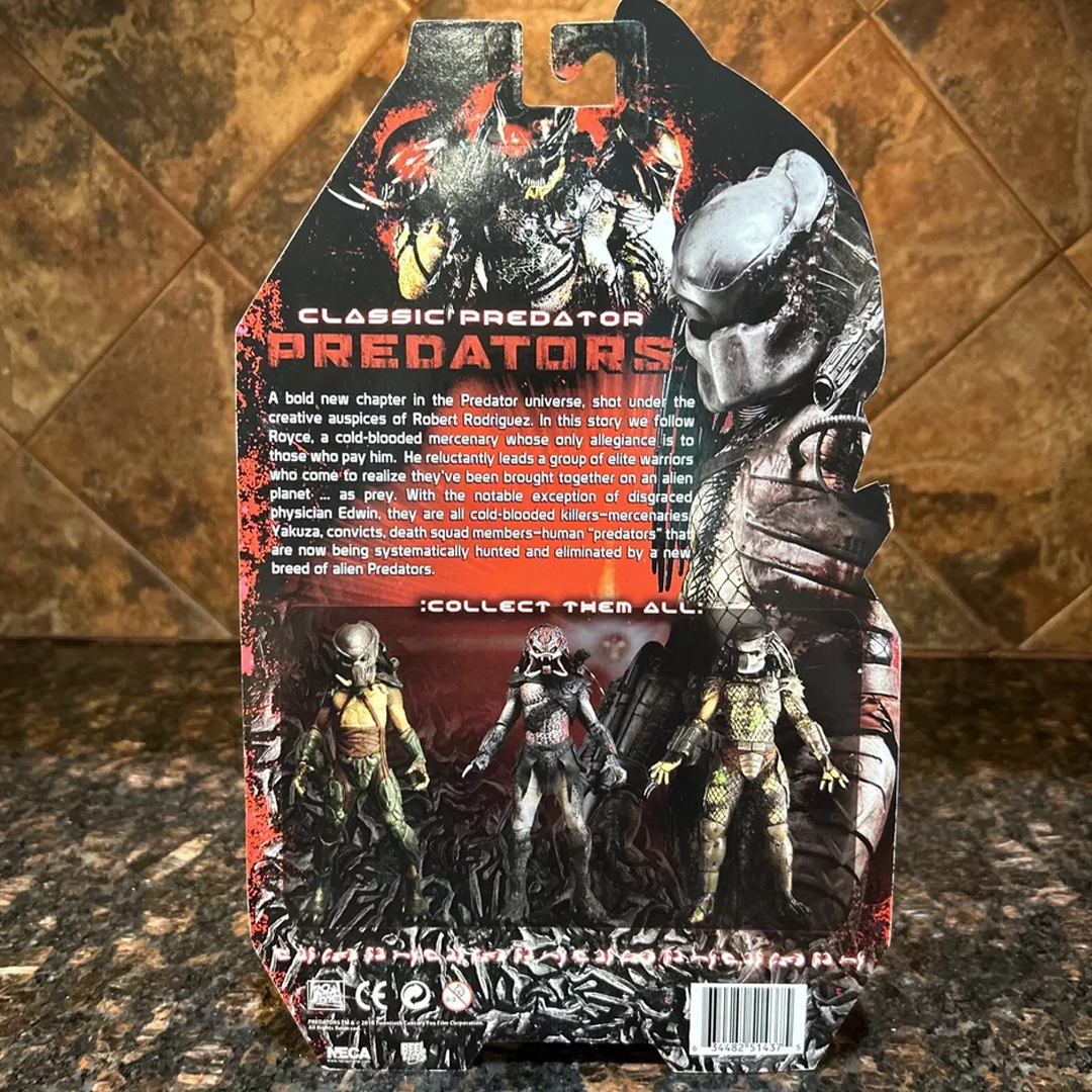 NECA Masked Classic PREDATOR Series 2 Predators movie 7" Action figure