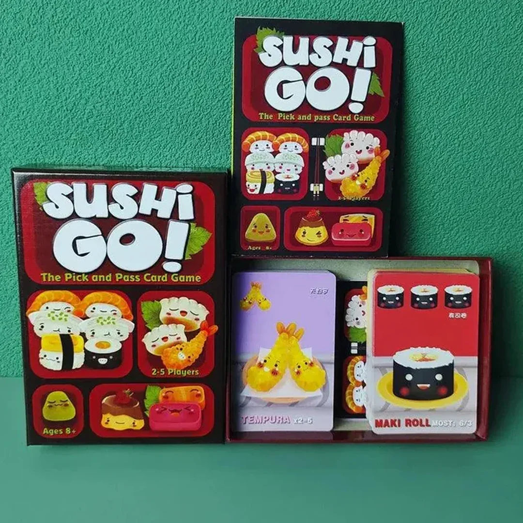 Sushi Go Family Board Game - Jaiman Toys