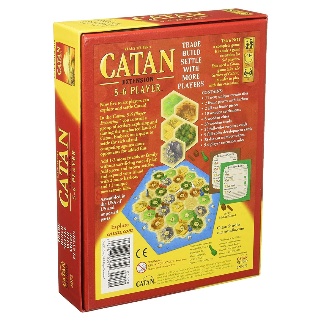 Catan Board Game 5-6 Player Extension: Expand Your Game