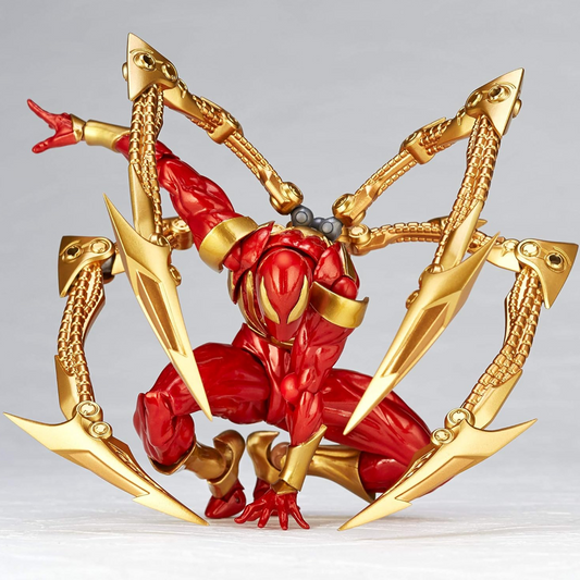 Kaiyodo Amazing Yamaguchi Revoltech No.023 Spider-Man Iron Spider Action Figure