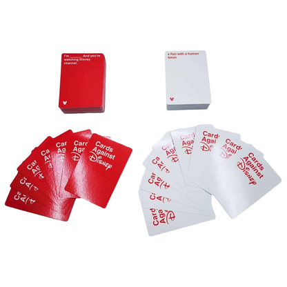 Cards Against Disney Your Childhood Table Card Games Adult Party Game Red Box