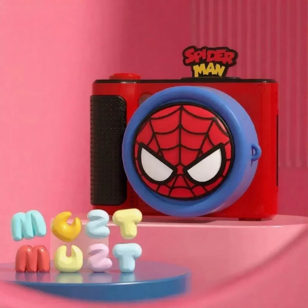 Disney Spider Man Kids Digital Camera – Instant Print Toy with Photo & Video Recording - Red