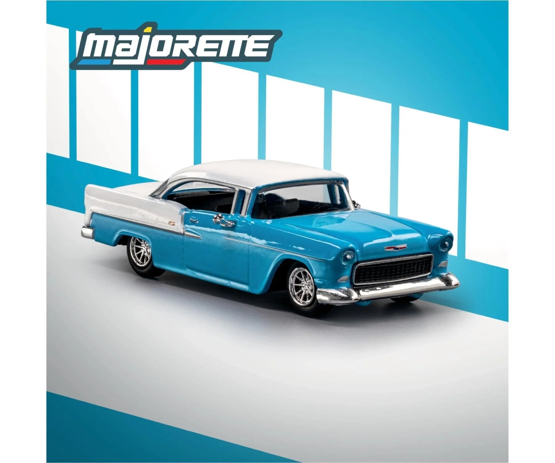 Majorette Collection 1955 Chevrolet Bel Air (Premium Collectible) -Diecast Car - Jaiman Toys