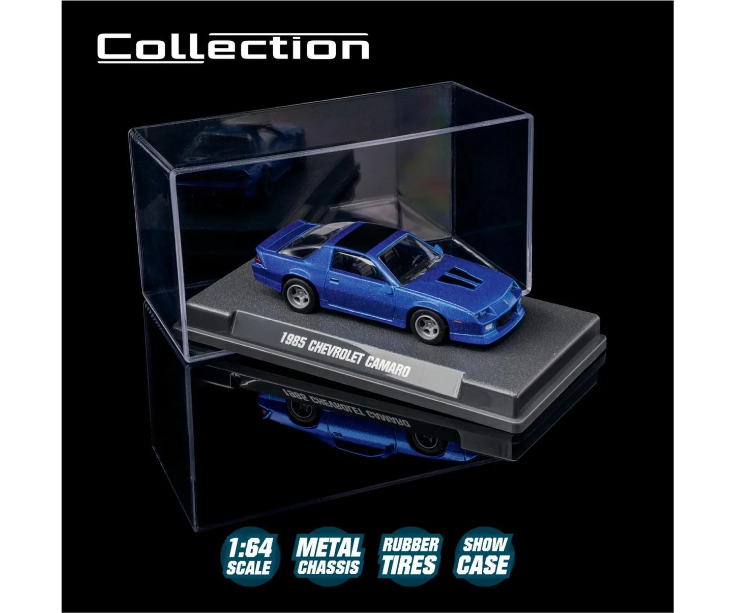 Majorette Collection 1985 Chevrolet Camaro (Premium Collectible) -Diecast Car - Jaiman Toys