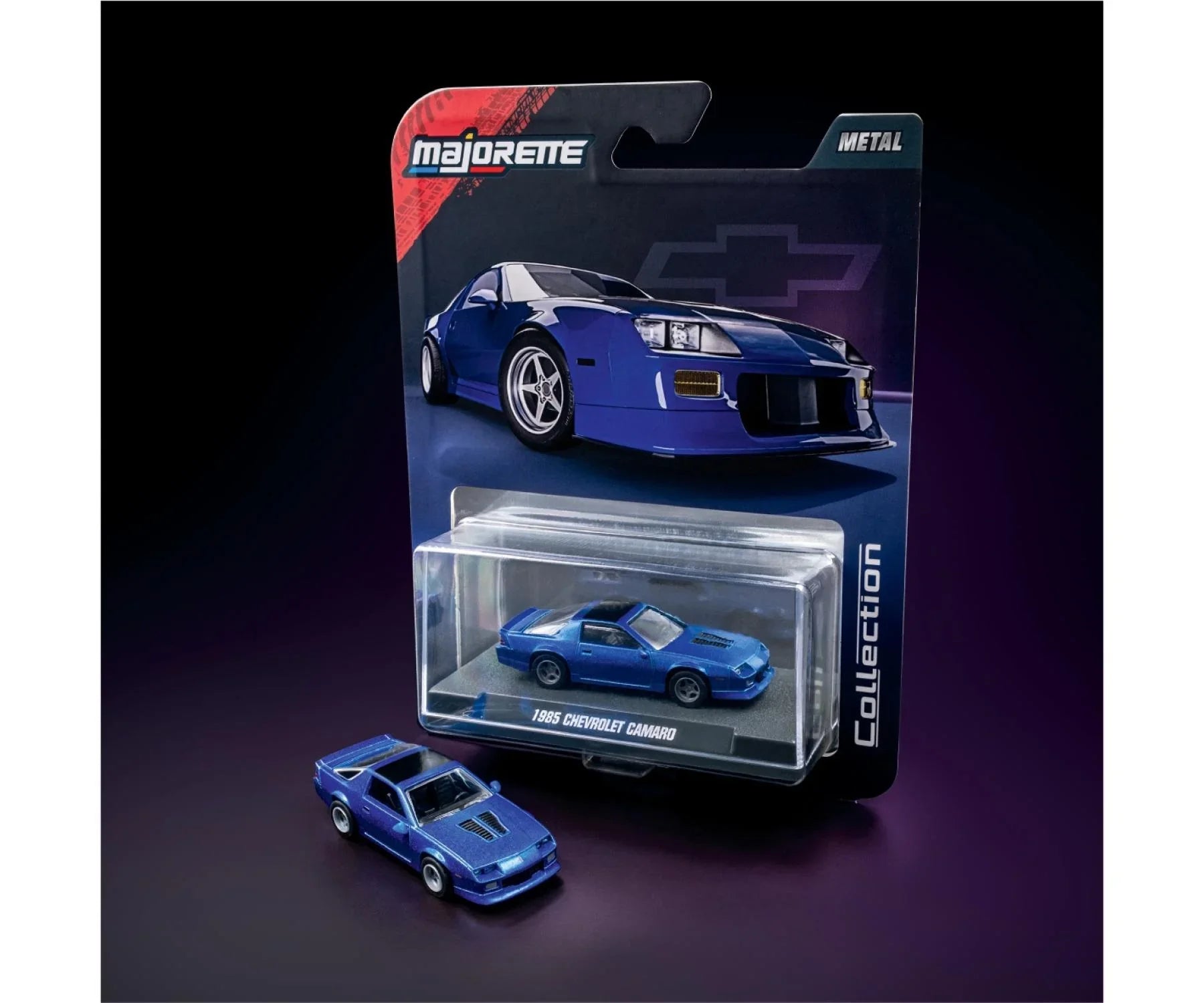 Majorette Collection 1985 Chevrolet Camaro (Premium Collectible) -Diecast Car - Jaiman Toys