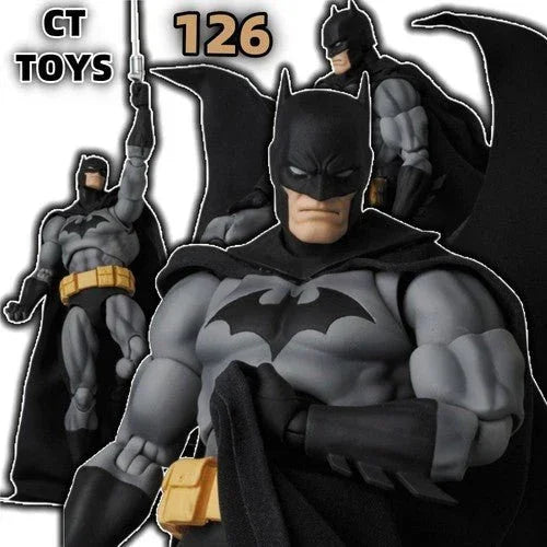 Batman Hush Black Version Action Figure – 1/12 Scale Superhero Collectible (6.3 Inch)