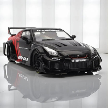 Solido 1:43 Nissan GT-R (R35) LB Works Coupe Advan Diecast Model Car – Collectible (S4311204)
