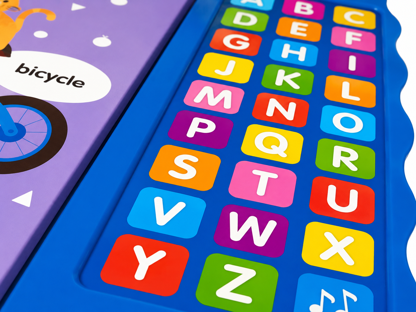 North Parade Let’s Learn ABCs Sound Book for Kids | Interactive Alphabet Learning Book with Read-Aloud Audio & Sound Effects