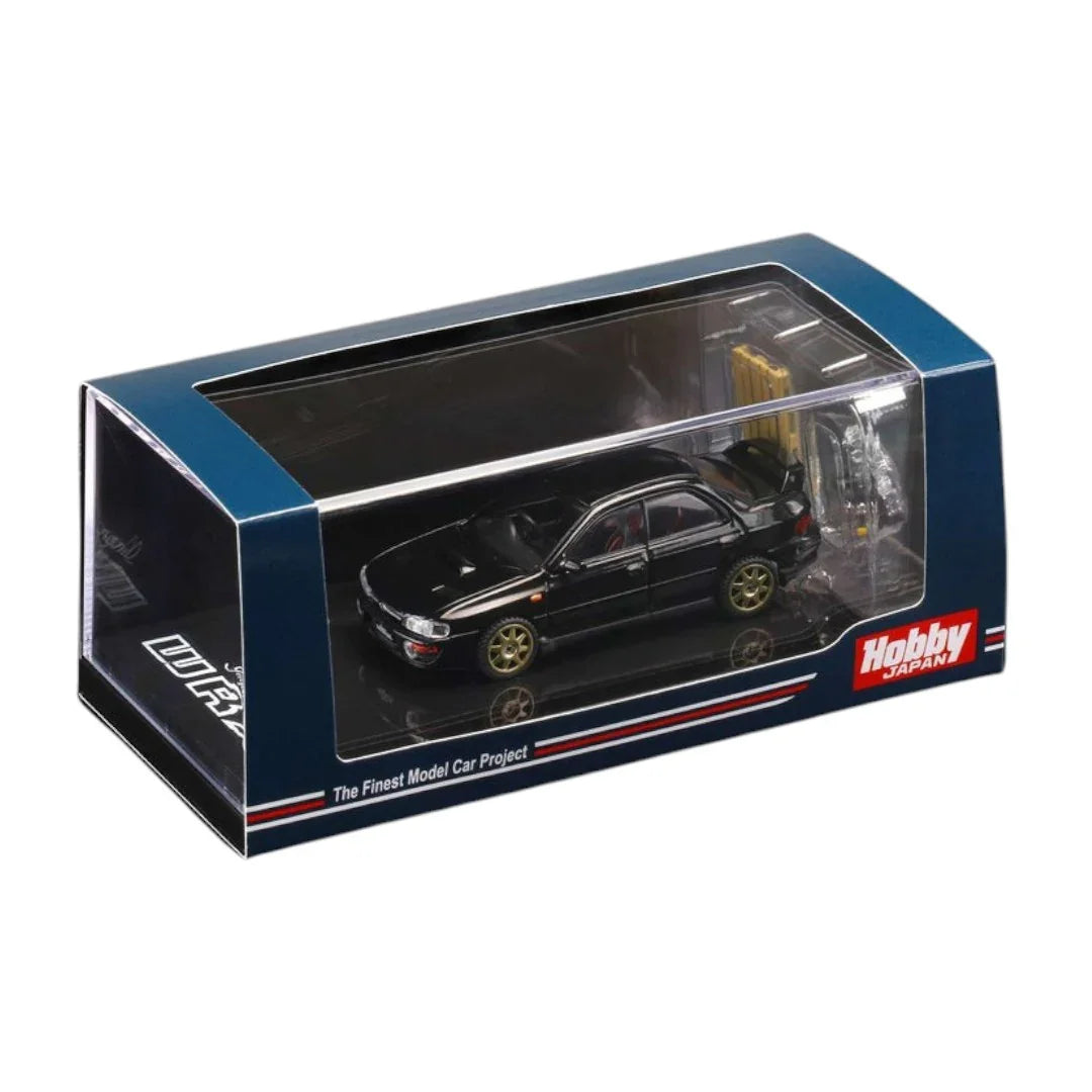 Hobby JAPAN 1:64 HJ642013BBK Subaru Impreza WRX With Engine - Jaiman Toys