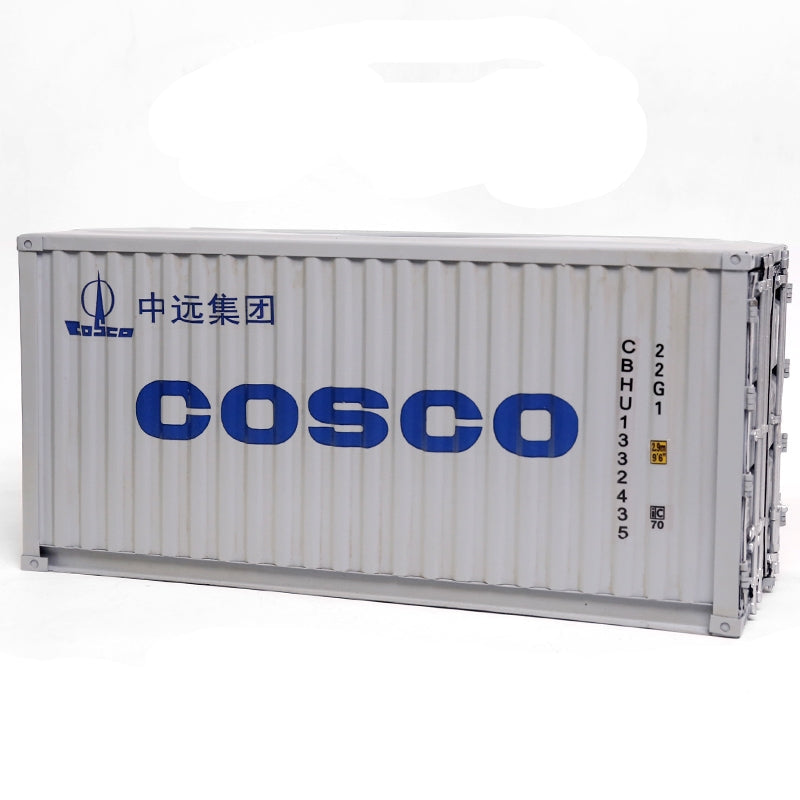 You&Car 1:64 Die-Cast Metal Shipping Container Model | Premium Miniature Cargo Container Collectible with 2 Variants