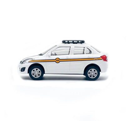 Centy Urban Tourist Cab Pull Back Toy Car for 3Y+ White