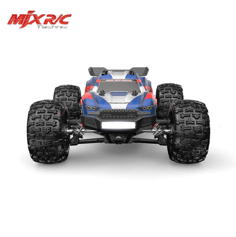 MJX Hyper Go 1:16 Scale 4WD Brushless RC Monster Truck | 2852 Brushless Motor, 45A ESC, 2.4GHz RTR High-Speed Off-Road Remote Control Car