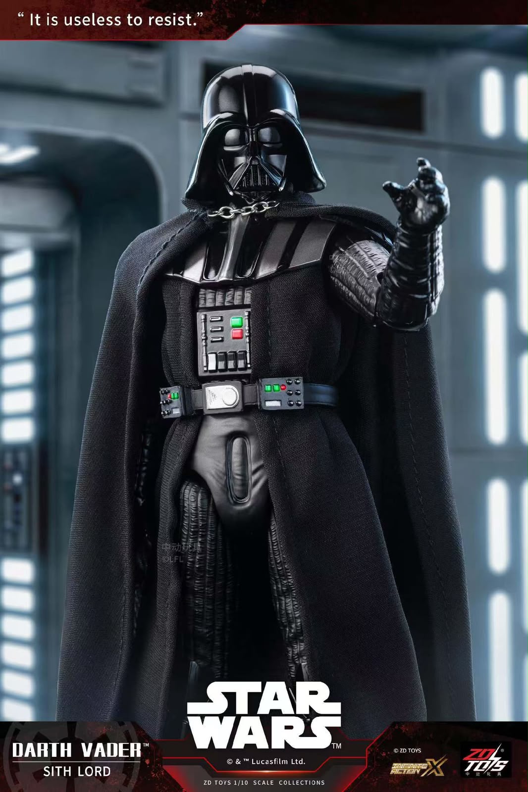ZD Toys Star Wars Darth Vader Sith Lord Action Figure 7inch | 1966