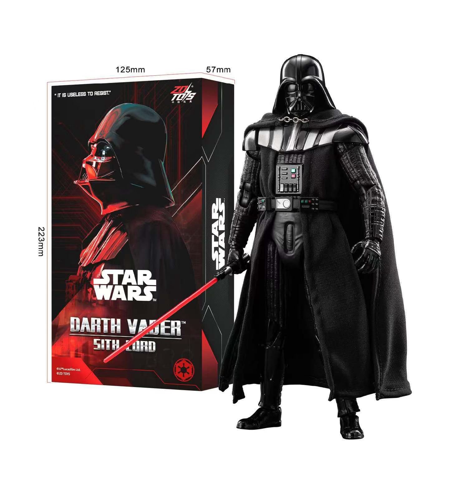 ZD Toys Star Wars Darth Vader Sith Lord Action Figure 7inch | 1966