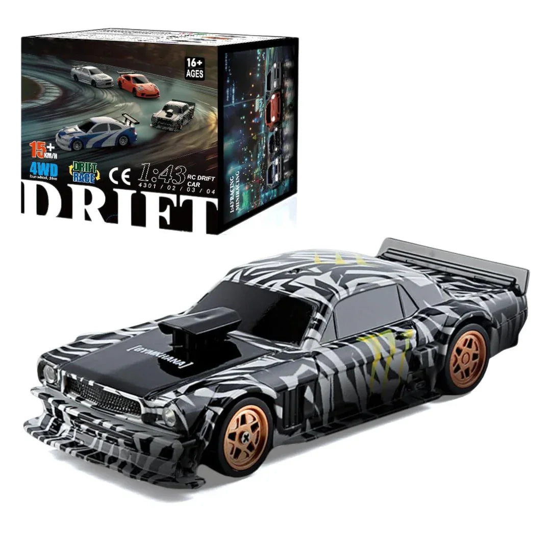 Chassis Model 1:43 RC Drift Race Car 4WD Ready to Go Mini Car Toy With Gyro
