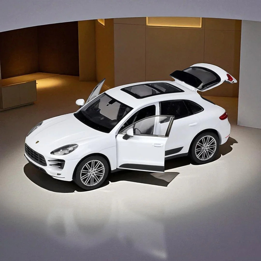 Welly 1:24 Porsche Macan Turbo Die-Cast Model – Openable Doors (24047) - Jaiman Toys